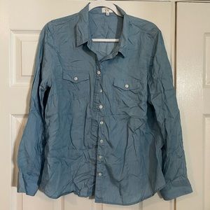 Chambray button down